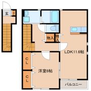 仮）多賀城新田新築アパートA棟の間取り画像