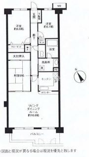 ライネスハイム勝田台の間取り画像