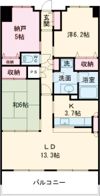 Flos高崎の間取り画像