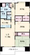 Flos高崎の間取り画像