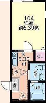 パークテラス立場の間取り画像