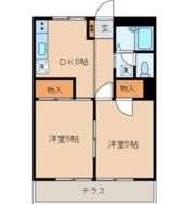 ハイツニュータマの間取り画像