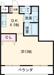 コムフォート21の間取り画像