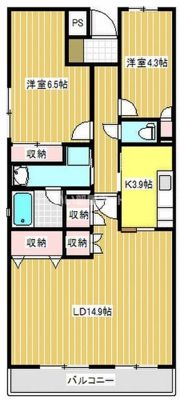 グランフォーレの間取り画像