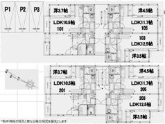 アンピオ姪浜壱番館の間取り画像