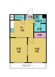 ハイツ綾瀬の間取り画像