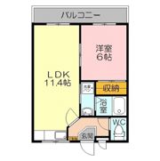 サンパティーク山中の間取り画像