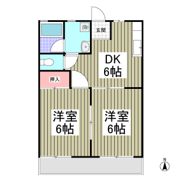 福田マンションの間取り画像