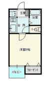 ハイツメルベーユの間取り画像