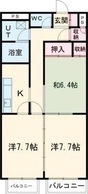 あさひレジデンス高崎上小鳥の間取り画像