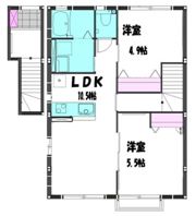 ナピアハウスⅡの間取り画像