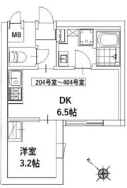 マリオン千川の間取り画像