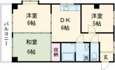 サントス枝川の間取り画像