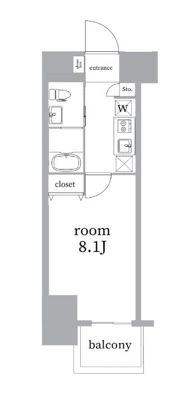 ライトハウス大塚の間取り画像