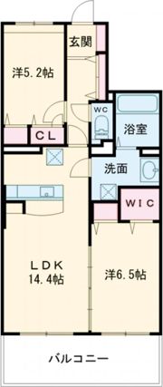 エルブコートの間取り画像