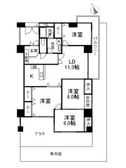 グランドシャルマンの間取り画像