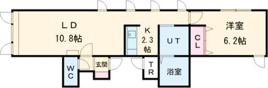 オーロラⅠの間取り画像