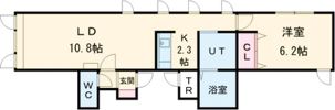 オーロラⅠの間取り画像