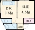 シエル中山手の間取り画像