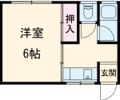 シエル中山手の間取り画像