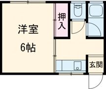 シエル中山手の間取り画像