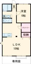 グリーンパーク田園1号の間取り画像