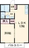 コーポみつCの間取り画像
