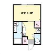 ブラン霞の間取り画像