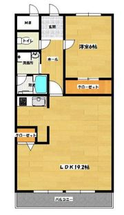 QM壱番館の間取り画像