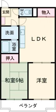 サニーコート中百舌鳥の間取り画像