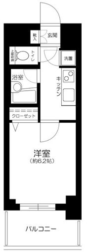パレステュディオ渋谷WESTの間取り画像