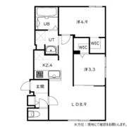 casa AT新道東(カーサAT新道東)の間取り画像