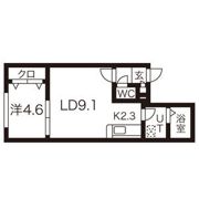 フェリスファミリアクアトロの間取り画像