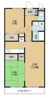 グリーン・ヴィラの間取り画像