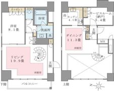 Brillia ist 東雲キャナルコートの間取り画像