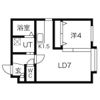 クレアN26の間取り画像