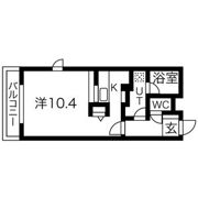 マリオン桑園の間取り画像