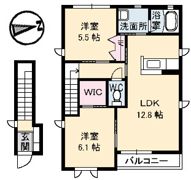 アークK A棟の間取り画像