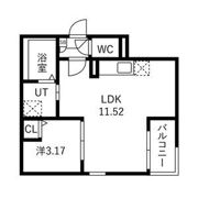 Jack kamigoⅡの間取り画像