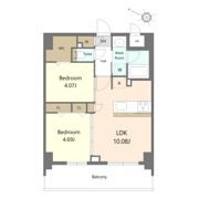 S-RESIDENCE薬院aureateの間取り画像