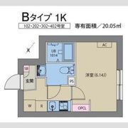 AXIA M-City武蔵小山の間取り画像