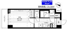 ステージグランデ生田駅前の間取り画像