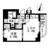 アムール代々木上原の間取り画像