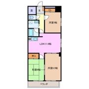 カーサ京橋の間取り画像