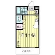 ロイヤルハイツ東八の間取り画像
