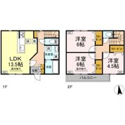 Garden Heights Takeの間取り画像