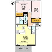 セジュールグリーンひなたの間取り画像