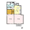 フリューゲルス Bの間取り画像