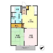グランメール Aの間取り画像