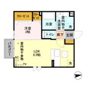 アブニールの間取り画像